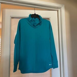 Nike Dri-Fit Teal Running Top Medium